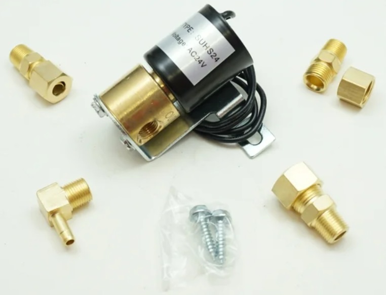 SUPCO - MERV SUPCO SUHS24 Universal Humidifier Solenoid Valve Replacement Kit, 24V Humidifier Part